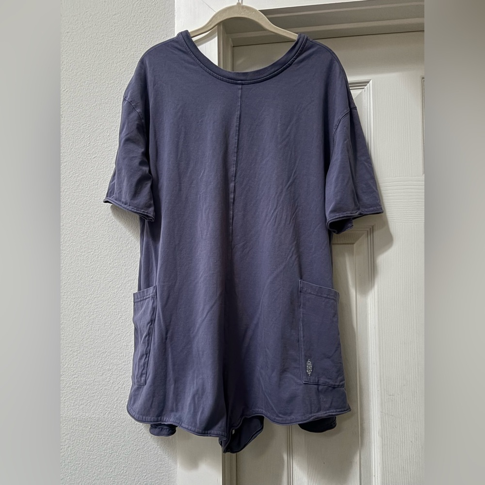 FP Movement by Free People Navy Romper